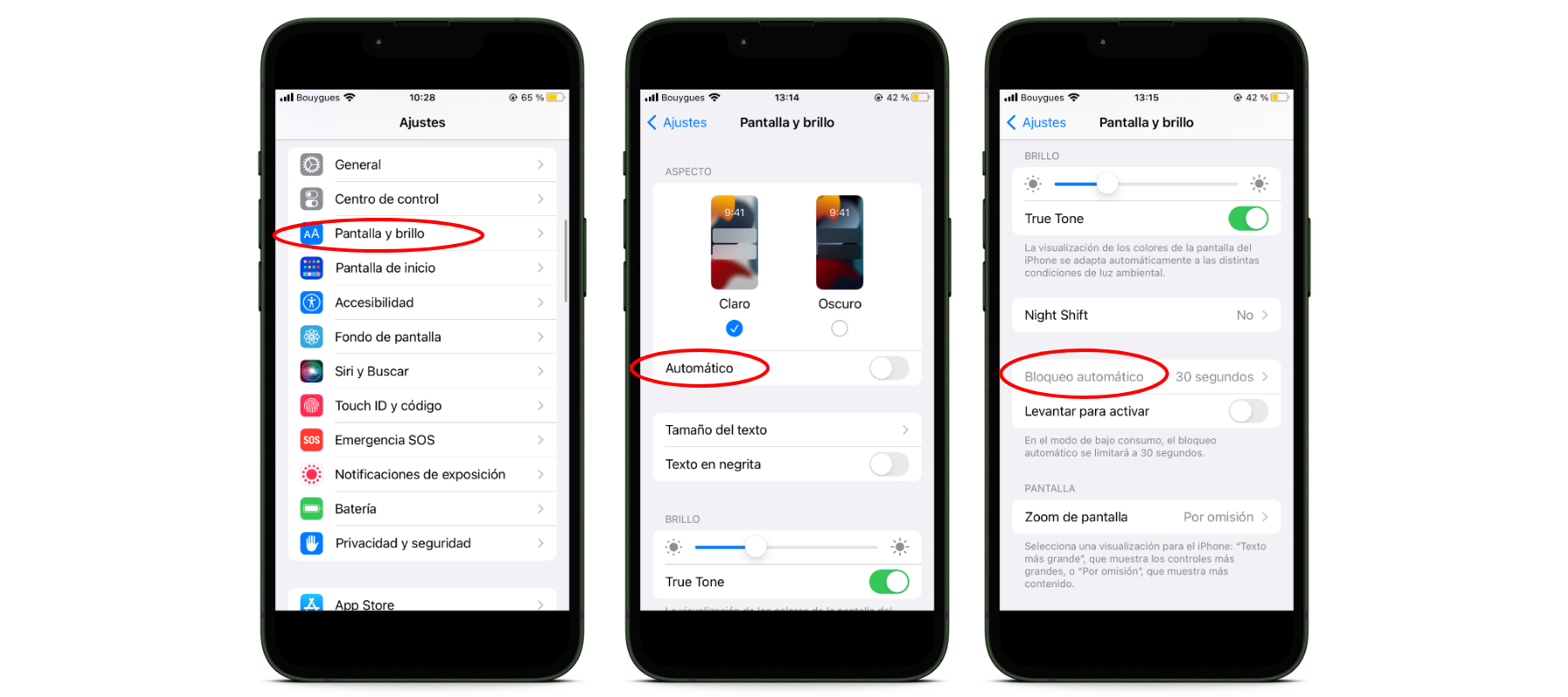 Optimizar el brillo y las configuraciones de pantalla